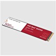 WD RED SSD NVMe 500GB PCIe SN700, Geb3 8GB/s, (R:3430/W:2600 MB/s) TBW 1000