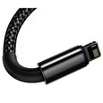 Baseus CALWJ-A01 Tungsten Gold Kabel Lightning 2.4A 2m Black