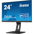 24" iiyama XUB2493HS-B4: IPS, FullHD@75Hz, 250cd/m2, 4ms, VGA, HDMI, DP, height, pivot, černý
