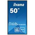 50" iiyama LH5052UHS-B1: VA, 4K UHD, 500cd/m2, 24/7, LAN, Android 8.0, černý