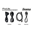 50" iiyama LH5052UHS-B1: VA, 4K UHD, 500cd/m2, 24/7, LAN, Android 8.0, černý