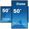 50" iiyama LH5052UHS-B1: VA, 4K UHD, 500cd/m2, 24/7, LAN, Android 8.0, černý