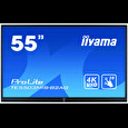 55" iiyama TE5503MIS-B2AG: IPS, 4K, 390cd/m2, 18/7, iiWare, WiFi, 2x Touch Pen, HDMI, VGA, 20P