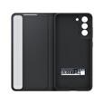 Samsung Flipové pouzdro Clear View S21 FE Dark Gray