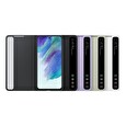 Samsung Flipové pouzdro Clear View S21 FE Dark Gray
