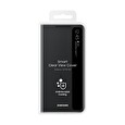 Samsung Flipové pouzdro Clear View S21 FE Dark Gray