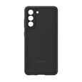 Samsung Silikonový zadní kryt S21 FE Dark Gray