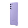 Samsung Silikonový zadní kryt S21 FE Lavender