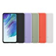 Samsung Silikonový zadní kryt S21 FE Lavender
