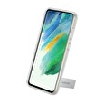 Samsung Průhledný zadní kryt se stojánkem S21 FE Transparent