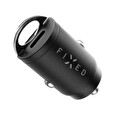 Nabíječka FIXED s 2xUSB-C výstupem v miniaturním provedení, podpora PD, 30W, černá