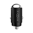 Nabíječka FIXED s 2xUSB-C výstupem v miniaturním provedení, podpora PD, 30W, černá