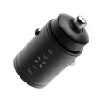 Nabíječka FIXED s USB-C a USB-A výstupem v miniaturním provedení, podpora PD, 30W, černá