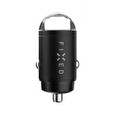 Nabíječka FIXED s USB-C a USB-A výstupem v miniaturním provedení, podpora PD, 30W, černá