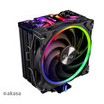 Akasa chladič CPU - Soho H4 Plus