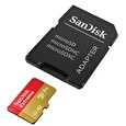 SanDisk micro SDXC karta 512GB Extreme (190 MB/s Class 10, UHS-I U3 V30) + adaptér