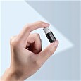 Baseus Ingenuity mini OTG adaptér USB-A 3,1A samec na USB-C samice, černá