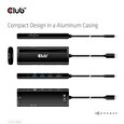 Club3D hub USB-C, 8-in-1 MST Dual 4K60Hz, Display Travel Dock