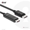 Club3D kabel DP 1.4 na HDMI, 4K120Hz nebo 8K60Hz HDR10, M/M, 3m