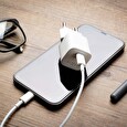 Nabíječka FIXED síťová s USB-C výstupem a podporou PD, 30W, bílá