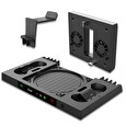 iPega XBX023 Multifunkční Nabíjecí Stojan s Chlazením pro Xbox Series X