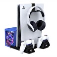 iPega P5023 Nabíjecí Stanice s Chlazením pro PS5 Black