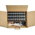 MULTIPACK 24 ks Keystone Solarix CAT6 STP RJ45 černý pro kleště
