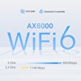 TP-LINK 5G AX6000 Mesh WiFi 6 router Deco X80-5G(1-pack)