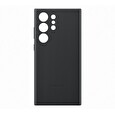 Samsung Kožený zadní kryt pro Samsung Galaxy S23 Ultra Black