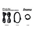 iiyama ProLite/XUB2492HSN-B5/24"/IPS/FHD/75Hz/4ms/Black/3R