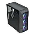 Cooler Master MASTERBOX TD500 V2/Midi Tower/Transpar./Černá