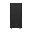 LANBERG Volně stojící skříň 19" 47U/800x800 (v rozloženém stavu) černá (RAL9004)