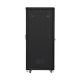 LANBERG Volně stojící skříň 19" 47U/800x800 (v rozloženém stavu) černá (RAL9004)