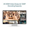 TP-LINK VIGI NVR1004H-4P 4kanálový PoE+ síťový videorekordér
