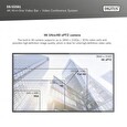 DIGITUS 4K All-in-One Video Bar ePTZ, AI, 2x mikrofon/1x reproduktor
