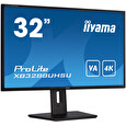 iiyama ProLite/XB3288UHSU-B5/31,5"/VA/4K UHD/60Hz/3ms/Black/3R