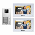 EVOLVEO DoorPhone AP2-2, drátový videotelefon pro dva byty s aplikací