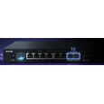 Tenda TEM2010F - 8x 2.5G RJ45 + 2x 2.5G SFP port, VLAN, MAC 16K, ochrana 6kV, propustnost 50 Gb/s