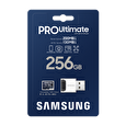 Samsung micro SDXC 256GB PRO Ultimate +USB adaptér
