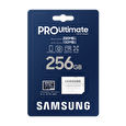Samsung micro SDXC 256GB PRO Ultimate + SD adaptér