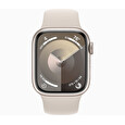 Apple Watch S9 Cell/45mm/Starlight/Sport Band/Starlight/-S/M