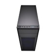 Gembird Fornax M100B/Midi Tower/Transpar./Černá