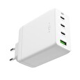 Síťová GaN nabíječka FIXED s 3xUSB-C a USB/100W