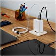 Síťová GaN nabíječka FIXED s 3xUSB-C a USB/100W