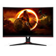 AOC LCD herní C27G2E 27" zakřivený VA/1920x1080@165Hz/80M:1/250cd/1ms/2xHDMI/DP/VGA/VESA