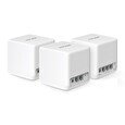 WiFi router TP-LINK Mercusys Halo H60X(3-pack) WiFi 6, AX1500, 3x GLAN2,4/5 GHz