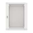 LANBERG Nástěnná jednodílná skříň 19", 15U 600x600 (v rozloženém stavu) šedá (RAL7035)