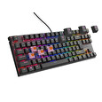 Genesis tichá herní klávesnice THOR 303/TKL/CZ/SK/RGB/Outemu Peach/Drátová USB/CZ-SK layout/Černá