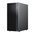 1stCOOL GAMER 4 transparent, skrinka ATX, 2xfan, 3xUSB3.0 + USB-C, čierna