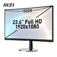 MSI Pro/MP2422C/23,6"/VA/FHD/100Hz/1ms/Black/2R